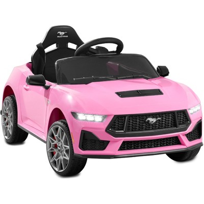 Best Choice Products Kids 12V Electric Ride-On Car Officially Licensed Ford Mustang w/ Remote, LED Lights