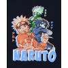 Seven Times Six Naruto Shippuden Boys' Anime Sasuke Kakashi Raised Print Kids T-Shirt Tee Blue - 2 of 3