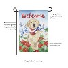 Evergreen Dog with Patriotic Bandana Garden Suede Flag 12.5 x 18 Inches Indoor Outdoor Decor - 4 of 4