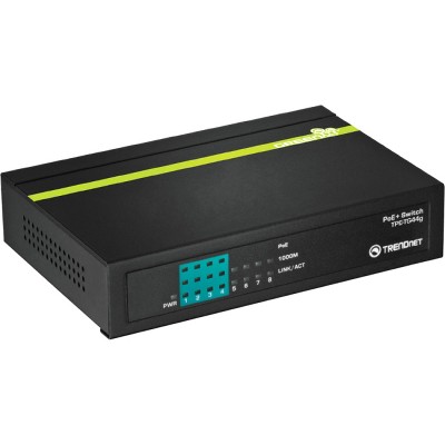TRENDnet 8-Port GREENnet Gigabit PoE+ Switch TPE-TG44g