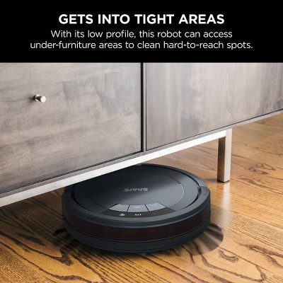 Dark Blue Cordless Robotic Vacuum with Smart Control