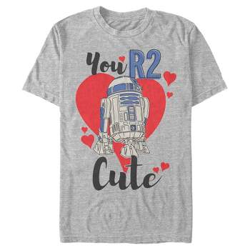 Men's Star Wars Valentine's Day You R2 Cute T-Shirt