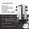 HomeCraft CUDS45SS 45-Cup Coffee Urn and Hot Beverage Dispenser with Dripless Faucet, Quick-Brewing, Stainless Steel - 2 of 4