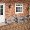 PawHut 59" Long Cat Tunnel with Extendable Design, Outdoor Cat Tunnel House with Weather Protection, Cat Tube Toy Enclosure - 2 of 4