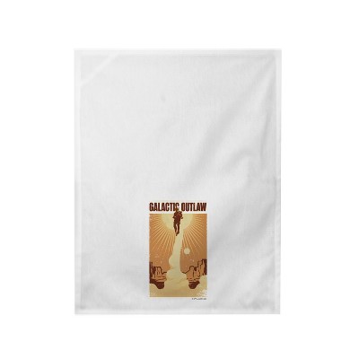 Star Wars Boba Fett Galactic Outlaw Dish Towel