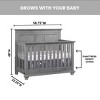 Oxford Baby Kenilworth 4-in-1 Convertible Crib - 4 of 4