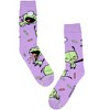 Invader Zim Gir Grr Space Athletic Mid-Calf Crew Socks For Men Women 1 Pair - 2 of 4