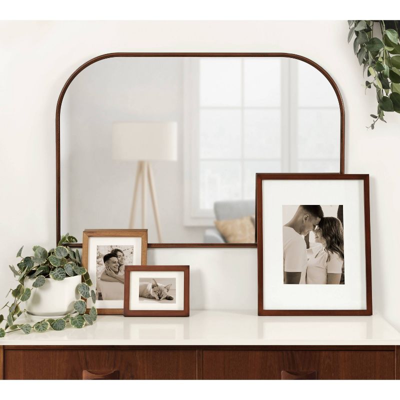 36" x 24" Caskill Framed Arch Wall Mirror - Kate & Laurel All Things Decor, 5 of 8