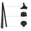 INSPIRE CHIC Men's Self-Tied Classic Width Polka Dot Necktie - 3 of 4