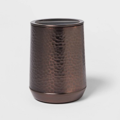 Toothbrush Holder Hammered Copper - Threshold™