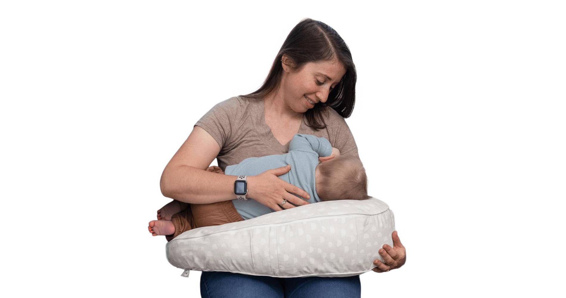 Boppy Uplift Nursing Pillow - Tan Pebbles