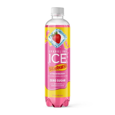 Sparkling Ice Strawberry Starburst - 17 Fl Oz Bottle : Target