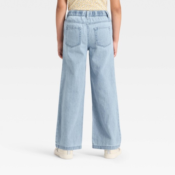 Jeans de pierna ancha para niña - Cat & Jack™ Lavado claro 2