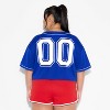 Women's Game Day Cropped Elbow Sleeve V-Neck Athletic Jersey - Wild Fable™ - 3 of 3