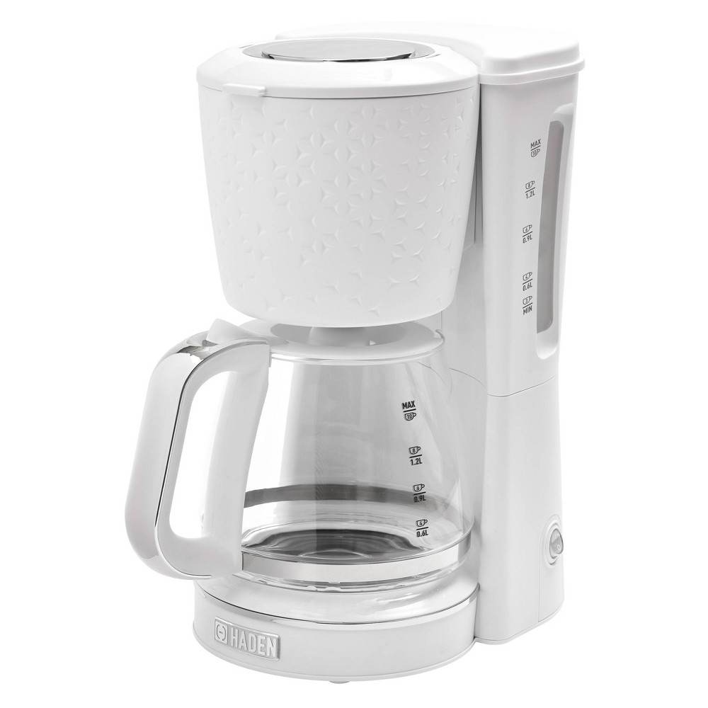 Starbeck 10c Drip Coffee Maker Bright White and Chrome