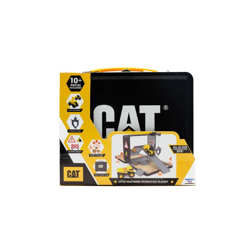 CAT Little Machines Store n&#39; Go Playset, 1 of 8