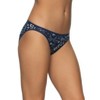 Felina Smooth Low Rise Bikini Panties - Seamless Underwear for Women, Panties for Women (5-Pack) - 3 of 4