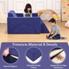 7 Piece Modular Kids Play Couch – Convertible Sofa & Fort Builder for Playrooms, Bedrooms, and Imaginative Play - 3 of 4