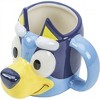Adult Bluey Sculpted Face 15oz Ceramic Mug - 2 of 4