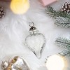 FURNIinspire Decorative Holiday Scene Props Set of 6 Hanging Christmas Tree Ornament, Home Decor for Holiday Party, Clear, 3"*3"*4.7" - 3 of 4