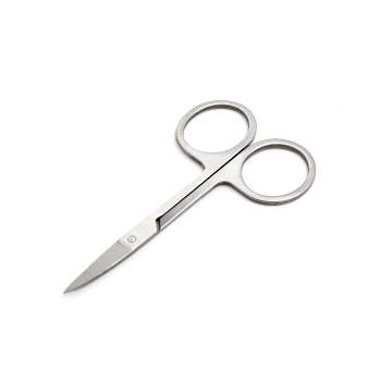 SEMBEM Slim Sharp Tip Makeup Eyebrow Scissors Stainless Steel Curved Tip Beauty  Scissors Small Manicure Trimming Scissors - Price history & Review, AliExpress Seller - SEMBEM Official Store