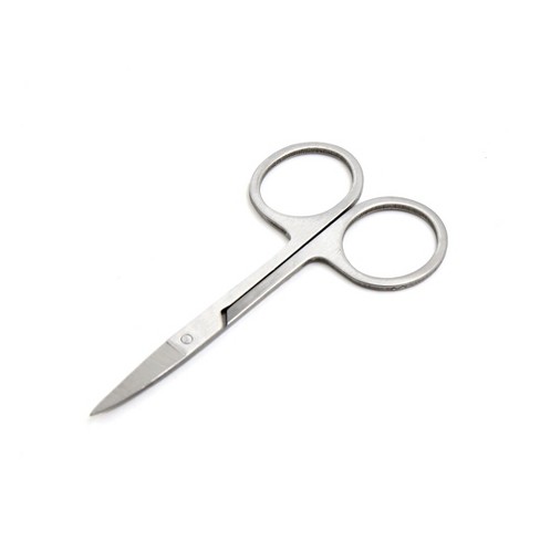2 Pack Curved Craft Scissors Small Scissors Beauty Eyebrow