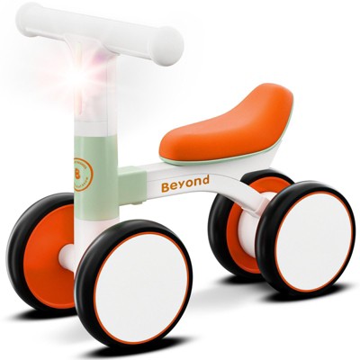 Beyond Innoventions Balance Bike with Headlight – Lightweight Toddler Bike for Boys & Girls 12–18 Months, Non-Slip Wheels, Easy Assembly