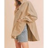 Women's Patchwork Hooded Pullover - Blu Pepper - 3 of 4