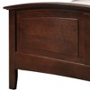 TiramisuBest Queen Bed (2 Boxes), Cappuccino, Particle Board, Farmhouse Design, Arch Top, Wood Veneers, Assembly Required - 4 of 4