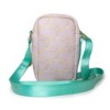 Disney Bag, Crossbody, Princess Princess Jasmine Pose Silhouette and Lamp, Lavender, Vegan Leather - 3 of 4