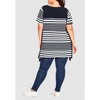 Avenue Women's Plus Size Karina Tunic - 4 of 4