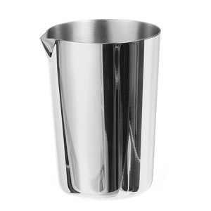 Unique Bargains Portable Spout Smooth Stainless Steel Cocktail Wine Shaker Silver - 1 of 4