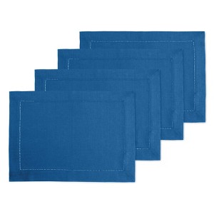 Solino Home Linen Classic Hemstitch Placemats - 1 of 4