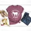 Simply Sage Market Women's Easily Distraced By Goats Short Sleeve Graphic Tee - 3 of 3