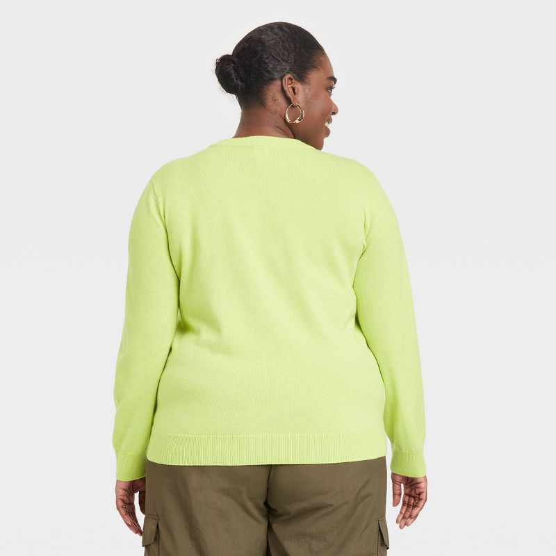 Women's Fine Gauge Crewneck Sweater - A New Day™, 3 of 11