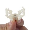 Unique Bargains Women Fashion Pearl Mini Hair Clip Pearl Oval Hairdo Clips 6 Pcs - 4 of 4