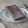 Slickblue Polyester Poplin Napkins 18"x18", Serged Edge, Event or Daily Table Use, 41 Color Options – Set of 4 or 10 - 2 of 4
