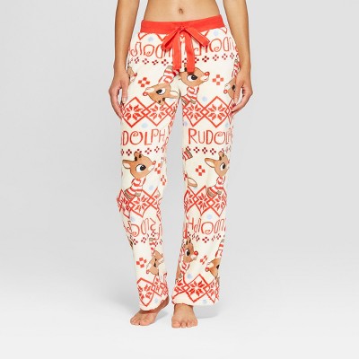 rudolph the red nosed reindeer pajama pants