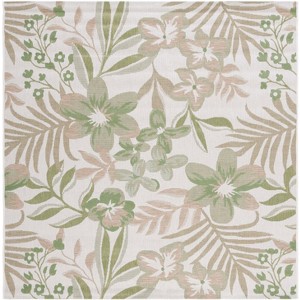 Courtyard CY9433 UV & Stain Resistant Non-Shedding Power Loomed Indoor/Outdoor Rugs - Safavieh - 1 of 4