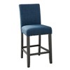 New Classic Furniture,Furniture Crispin 25" Fabric Counter Chairs In Blue (Set Of 2) - 2 of 4