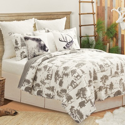 Full/queen Bedford Reversible Quilt Set Mocha - Laura Ashley : Target