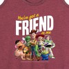 Women's - Disney - You've Got A Friend In Me Graphic Racerback Tank - 2 of 4