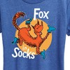 Women's - Dr. Seuss - Fox In Socks Jumping Short Sleeve Graphic T-Shirt - 2 of 4