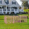 LAOTIES 24" Metal Dog Playpen,8 Panel Foldable Pet Exercise Fence with Door,Heavy Duty Indoor Play Yard for Dogs And Small Animals - 2 of 4