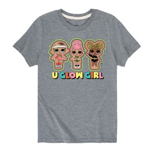 Boys' - LOL Surprise! - You Glow Girl Short Sleeve Graphic T-Shirt - 1 of 4