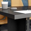 Famapy Heavy-Duty 78.7''W Home Office & Conference Desk,Industrial Scratch-Resistant Workstation,Geometric Legs,Open-Plan Collaboration Workspaces - 3 of 4