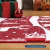 Christmas Area Rugs, Christmas Rugs with Xmas Tree Reindeer Snowflake for Holiday Decor,Low Pile Washable Rug for Dining Room, Bedroom - 4 of 4