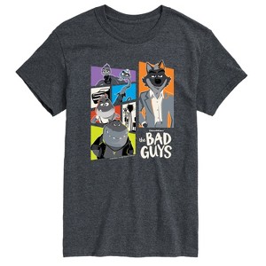 Men's - The Bad Guys - Mr. Wolf and Friends Collage Short Sleeve Graphic T-Shirt - 1 of 3