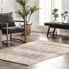 Nuloom Lesley Oriental/Persian 8x10 Indoor Area Rug for Living Room Bedroom Dining Room Kitchen, Beige/Ivory - 2 of 4
