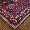 Rawlins Transitional Medallion Red/Blue/Tan Area Rug - 3 of 4